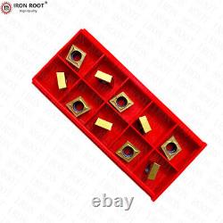 100P CCMT09T304 TG4105 CNC Metal Lathe Tool Turning Carbide Inserts for SCLCR/L