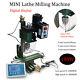 100w Digital Display Mini Metal Lathe Milling Machine Diy Millier Turning Wood