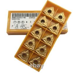 100pcs WNMG080408-MA UE6020 cnc lathe insert cutting tool carbide turning blade