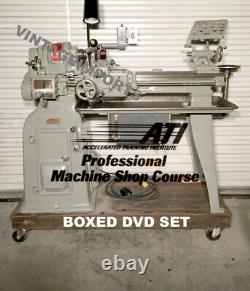 10 DVD AGI MACHINE SHOP COURSE GUNSMITHING Metalwork, Lathe, Turning