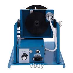 10kg Rotary Welding Positioner 7 Turntable Table 3 Jaw Lathe Chuck 2-20rpm
