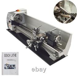 110V 1100W 824 WM210V Precision Instrument Metal Bench Lathe Inch Thread