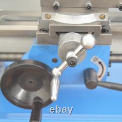 110V 750W Metric Thread Metalworking Lathe Small Metal Lathe Teaching Lathe