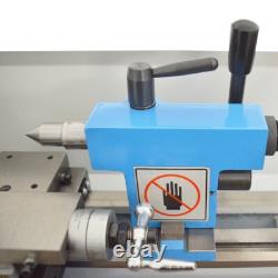 110V 750W Metric Thread Metalworking Lathe Small Metal Lathe Teaching Lathe