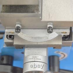 110V 750W Metric Thread Metalworking Lathe Small Metal Lathe Teaching Lathe