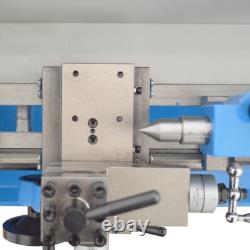 110V 750W Metric Thread Metalworking Lathe Small Metal Lathe Teaching Lathe
