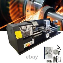 110V Precision Metal Bench Lathe 10.227.6 DIY Metalworking Lathe Turning Lathe