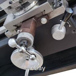 110V Precision Metal Bench Lathe 10.227.6 DIY Metalworking Lathe Turning Lathe