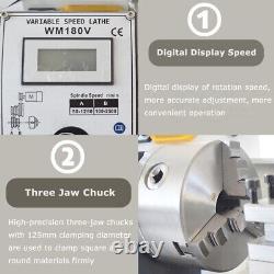 110V Universal Metal Working Lathe Teaching LatheThread Version 32.119.3
