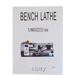 110V Universal Metal Working Lathe Teaching LatheThread Version 32.119.3
