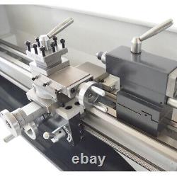 110V WM210V Precision Metalworking Lathe Imperial Threads Brushless Motor 8X16