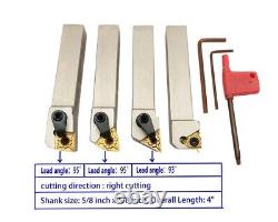 11PCS 5/8'' 16mm inch Lathe Turning Tool Holder, High precision, high precision