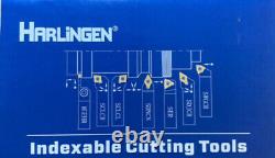 12mm Indexable Tool Set 7pc Turning Facing Threading Parting Set Rdgtools