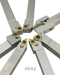 14PCS 1/2 SCLCR08 -2 Shank Indexable Carbide Lathe Turning Insert Tool Holder