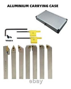 14PCS 1/2 SCLCR08 -2 Shank Indexable Carbide Lathe Turning Insert Tool Holder