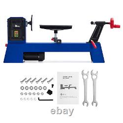 14 x 20 Benchtop Wood Lathe Power Wood Turning Lathe 400W with 4 Variable Speeds
