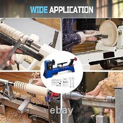 14x20 Benchtop Wood Lathe 400W Power Motor 4-Speed Control 20'' Between Center