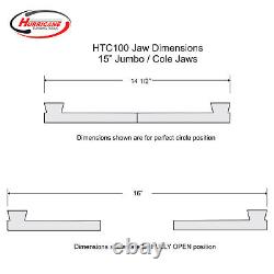 15 Convertible Jumbo / Cole Jaw Kit for the the HTC100 Wood Chuck, Hurricane