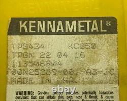 18x New KENNAMETAL TPG 434 KC850 Tungsten Carbide Turning Inserts Lathe OBO