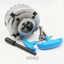 1Kit 5 inch Reversible Wood Turning Chuck Four-jaw Lathe Woodworking Chuck Chuck