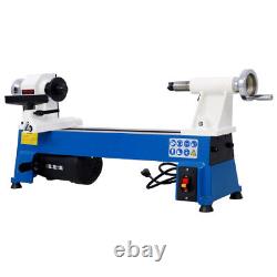 1/2HP Wood Turning Lathe Benchtop Lathe Adjustable Speed Woodworking Sanding