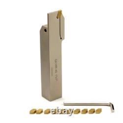 1x1Shank Heavy Duty Indexable Lathe Grooving Parting Cut-Off Holder with 10