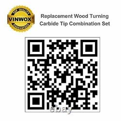 20 Full Size 4 Pcs Carbide Wood Lathe Turning Tool Set Carbide Lathe Turning To
