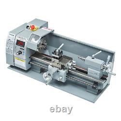 2500rpm Mini Metal Lathe w 750W Brushed Motor for Turning Drilling & More 8x16