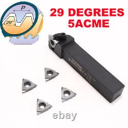 29 Degree 5ACME Carbide Threading Insert Lathe Threading Tool Insert + Turning