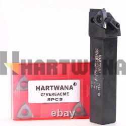 29 Degree 6ACME Indexable Threading Inserts Vertical Lathe Threading Tool Holder