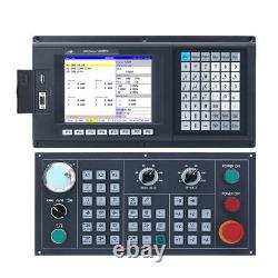 2 axis CNC lathe controller usb absolute type servo control for turning machine