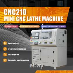 3000rpm Mini Lathe Machine for Turning Milling Drilling Threading Metal 8x16
