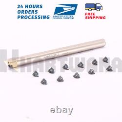 30° Metric Trapezoid TR3 Carbide Threading Inserts Internal Threading Boring