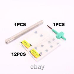 30° Metric Trapezoid TR3 Carbide Threading Inserts Internal Threading Boring