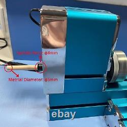 36W 20000RPM Mini Metal Lathe Machine Milling Motorized Metalworking DIY Tool US