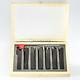 3/4 Indexable Turning Tool 7pc Set With Carbide Inserts Tool Bit Lathe Set