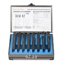 3/8 Inch 8 Pieces HSS Tool Bit Set for Turning and Facing work, Hardened, Pre