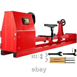 40\'\'14\ Wood Turning Lathe Machine 120V 4 Speed Professional 400W POPULAR