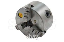 4 3Jaw Self Centering Lathe Chucks + 1-8 TPI Thread Back Plate L