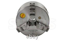 4 3Jaw Self Centering Lathe Chucks + 1-8 TPI Thread Back Plate L