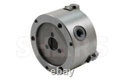 4 3Jaw Self Centering Lathe Chucks + 1-8 TPI Thread Back Plate L