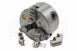4 3Jaw Self Centering Lathe Chucks + 1-8 TPI Thread Back Plate L