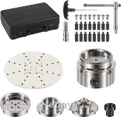 4-Inch Self-Centering Wood Lathe Chuck for Nova 4-Jaw Wood Turning Chuck Set