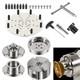 4 Inch Wood Lathe Chuck Set 1 X 8 Tpi Self Centering 4 Jaw Wood Turning Chuck
