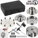 4 Inch Wood Lathe Chuck Set 1 X 8 Tpi, Self Centering 4 Jaw Wood Turning Chuck