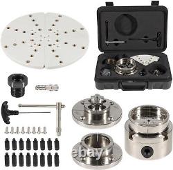 4 Inch Wood Lathe Chuck Set 1 x 8 tpi Thread Self Centering 4 Jaw Wood Turning