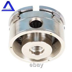 4 in 4 Jaw Reversible 1 in x 8 TPI Wood Turning Chuck For Lathe