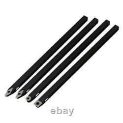 4x Turning Tool Set Interchangeable Grip Handle for working