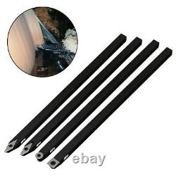 4x Turning Tool Set Interchangeable Grip Handle for working