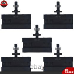 5Pack CXA #1 250-301 Quick Change Tool Post Turning & Facing Holder For Lathe